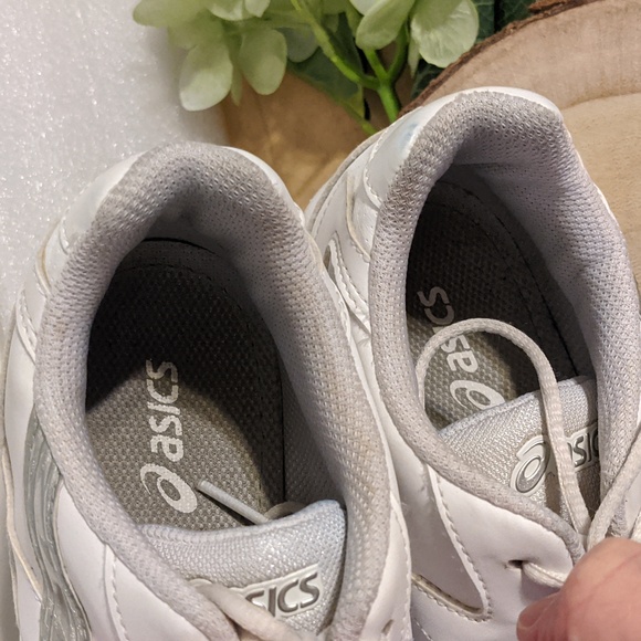Asics Cheer 7 White Shoes Size 8.5 - Picture 6 of 8